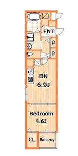 メゾンド・ファベル【2階】の間取り