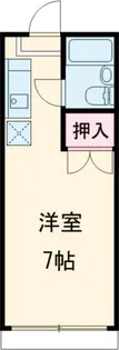 カンガルーマンション【2階】の間取り