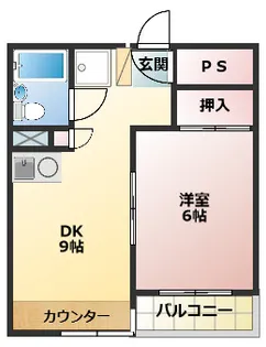 ヴィラナリー太田 2号棟【3階】の間取り