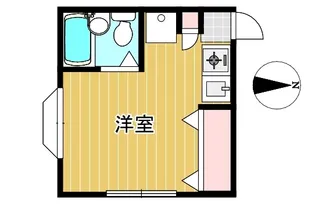 ハイツタケムラII【3階】の間取り