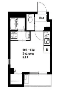 神奈川県横浜市西区浅間町2【マンション】の間取り