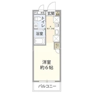 埼玉県さいたま市西区西大宮2【アパート】の間取り