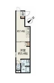 レ・メゾン入谷【2階】の間取り
