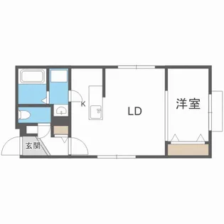 La Dolce Vita ラドルチェビータ【3階】の間取り