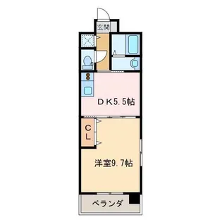 フォンターレ【3階】の間取り