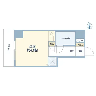 ライオンズマンション三鷹第6【6階】の間取り