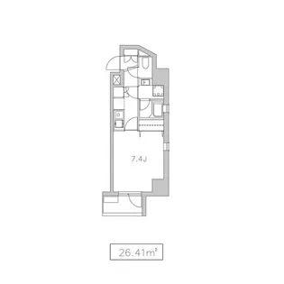 愛知県名古屋市東区筒井3【マンション】の間取り