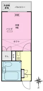 パレス弘明寺第5【2階】の間取り