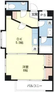 クレーテII篠崎【5階】の間取り