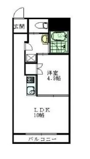 イーストコート【2階】の間取り