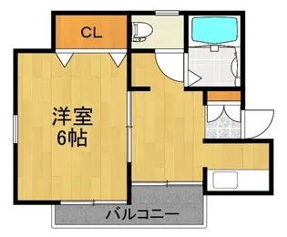 神奈川県横浜市都筑区東山田町【アパート】の間取り
