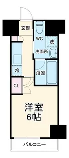 神奈川県川崎市中原区市ノ坪【マンション】の間取り