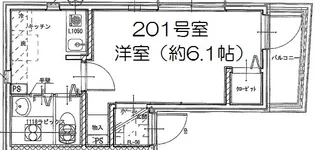 リーヴェルポート横浜南太田【2階】の間取り