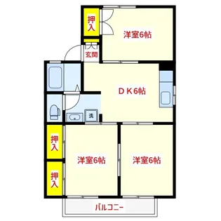 Serena【1階】の間取り