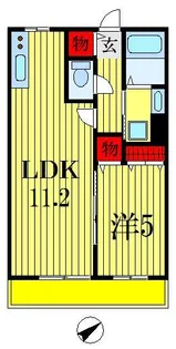 ユリシーズ【1階】の間取り