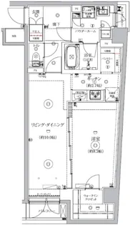 GENOVIA北池袋skygarden【4階】の間取り