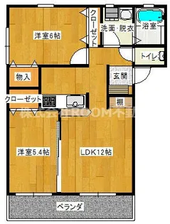 ウィズMI II【1階】の間取り
