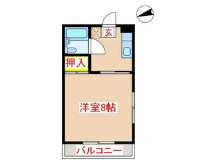 クリスタルハイム【2階】の間取り