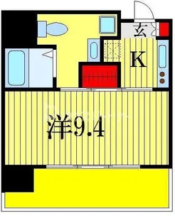 マリンパレス登戸【2階】の間取り