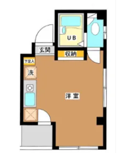 茂木ビル【4階】の間取り