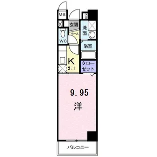 神奈川県横浜市緑区長津田5【マンション】の間取り