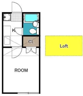 ヒルポート【1階】の間取り