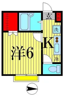 グラン・アルブルB【1階】の間取り