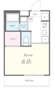 FLレジデンス品川I【3階】の間取り