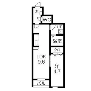 Bel Suono(ベルスオーノ)【1階】の間取り