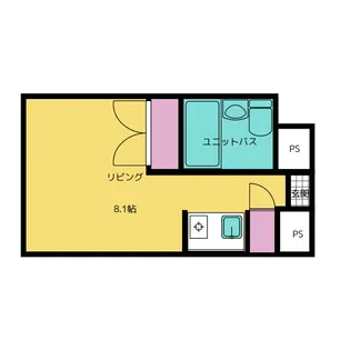 プラティーク荻窪【3階】の間取り
