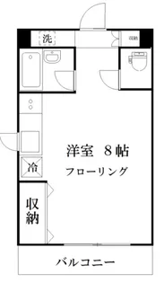 ブルーローズガーデン【3階】の間取り