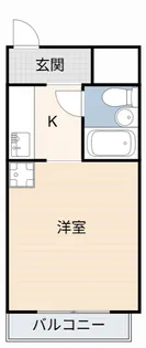 東海御園ハイツ【5階】の間取り