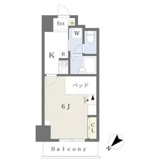 Flat郡山【3階】の間取り