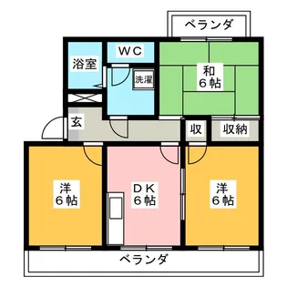 プレミールM【2階】の間取り