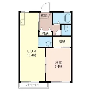 フォーブル20A棟【1階】の間取り