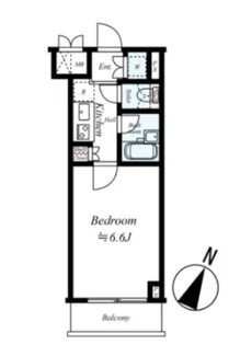 ルーブル渋谷初台【3階】の間取り