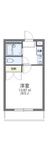 レオパレス三国ヶ丘弐番館【2階】の間取り