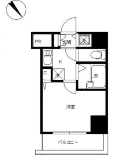 スカイコート巣鴨【12階】の間取り
