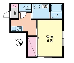 Aries A棟【1階】の間取り