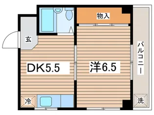 リバーサイド道明【3階】の間取り