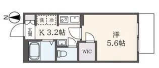 アクレールパークサイド【1階】の間取り