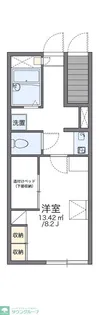 レオパレスFirst100【1階】の間取り