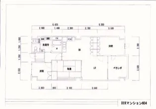 DIKマンション鷺沼【6階】の間取り