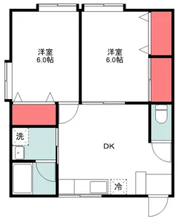 アムールN【2階】の間取り