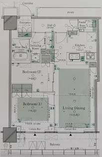 ザ タワー十条【16階】の間取り