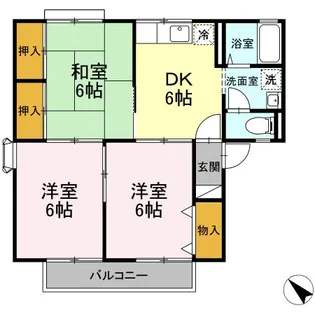 ロイヤルハイツ【1階】の間取り