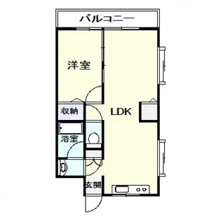 北野ビル【4階】の間取り
