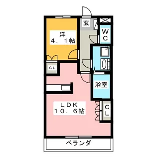 マディナット・ジュメイラ【1階】の間取り