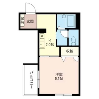 オリーブハウス【3階】の間取り