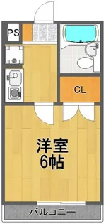 ベルトピア熊谷III【1階】の間取り